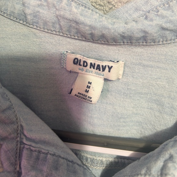 Old navy chambray dress size medium - Picture 5 of 7